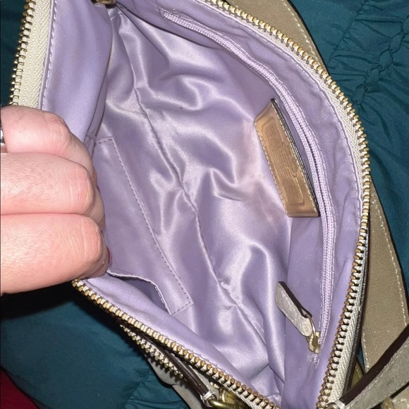 Small Coach Sparkly Handbag - Picture 4 of 6